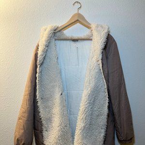 FREE PEOPLE long puffer winter coat